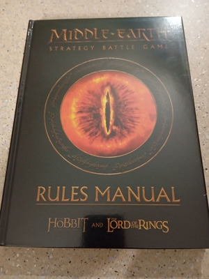 Βιβλίο Middle-Earth Strategy Battle Game - Rules  New Edition games workshop Στην ζελατίνα