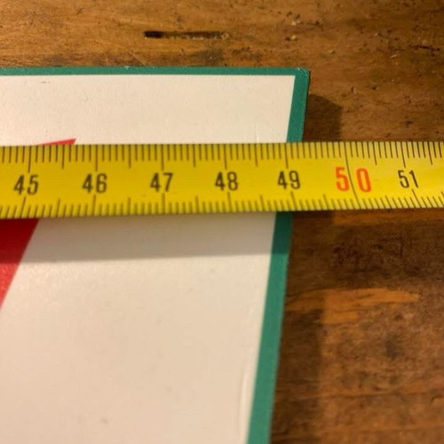 Castrol sign new made of thick plastic