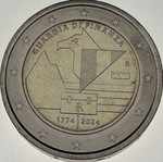 Ιταλία 2 Ευρώ 2024 UNC Guardia di Finanza αναμνηστικό κέρμα