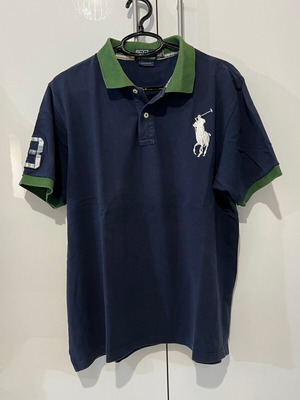 Polo Ralph Lauren Big Pony μεταχειρισμένο, μέγεθος XXL, μπλε και πράσινο