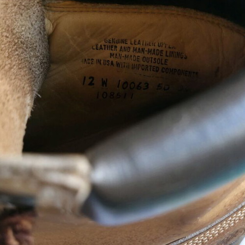 Timberland men's boots used, size 46, beige brown