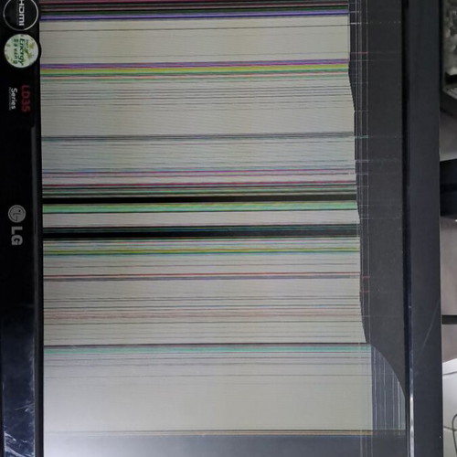 LG 19LD360 TV used for spare parts