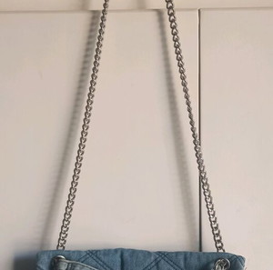 Denim μεσαία τσάντα χιαστί/ώμου Stradivarius