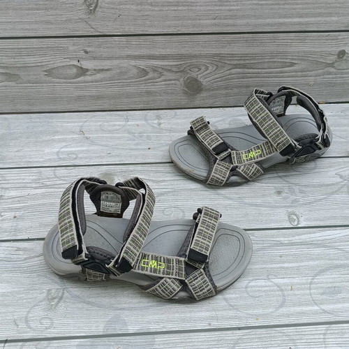 CMP sandals size 32 like new, colorful green