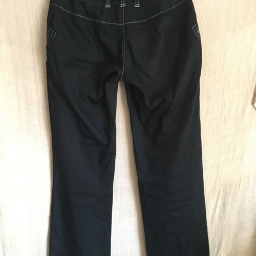Vintage Jensen low-rise Y2K pants, size 36/S, black
