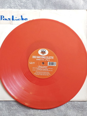 Bingo Bango Bongo Collective Gimme Five! 12'' Orange Vinyl Maxi Single used