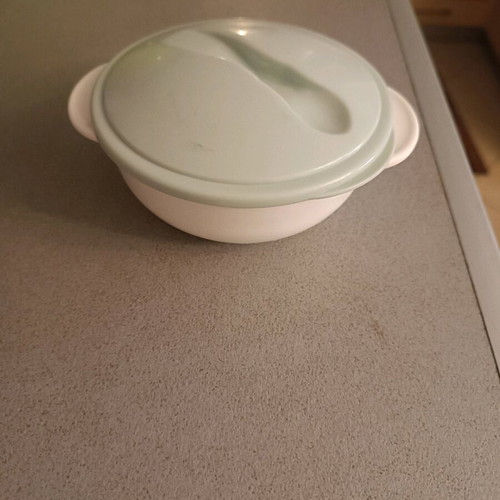 Dr Brown children's food container used with lid, microwave safe