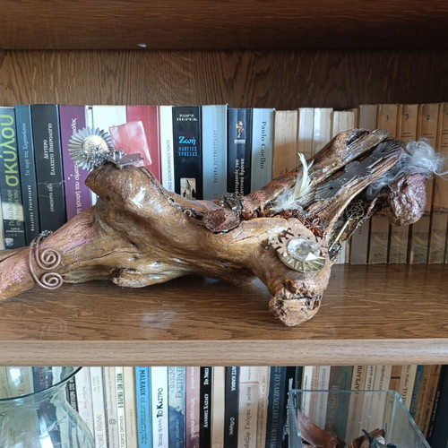 Olive Wood Sculpture Handcrafted Decoration