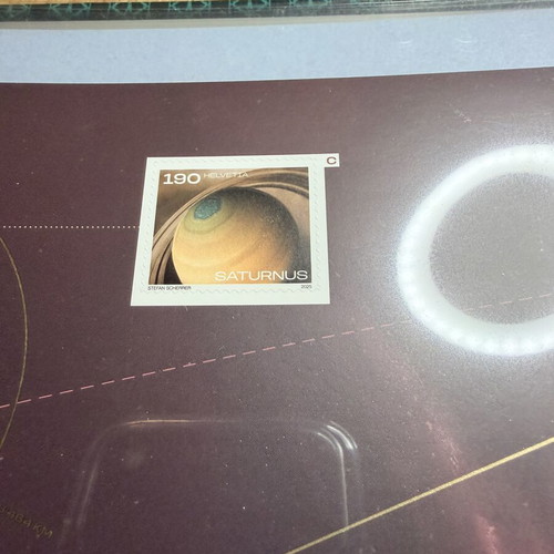 Swiss Stamps Solar System 2025 new, complete set