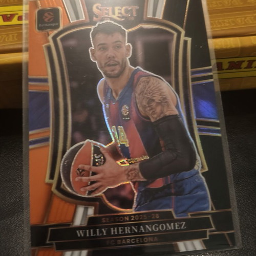 Willy Hernangomez Panini Select Euroleague 2025-26 Basketball Card new