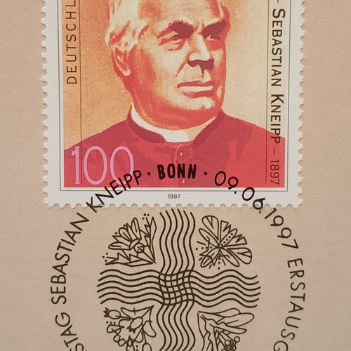 Germany 1997 stamp with Bonn first day cover postmark