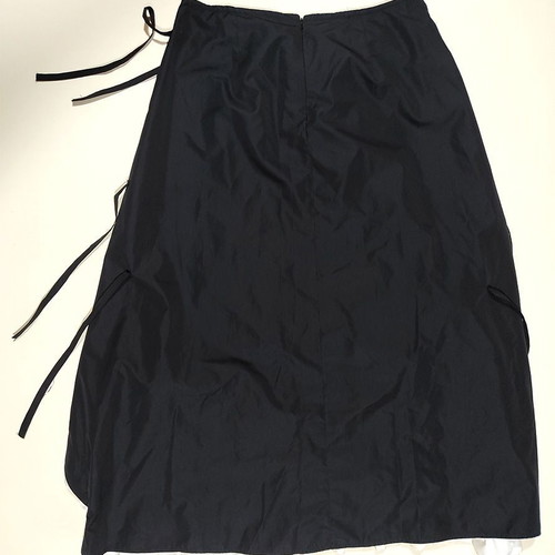 Giorgio Ajutanti asymmetrical black and white skirt XL like new