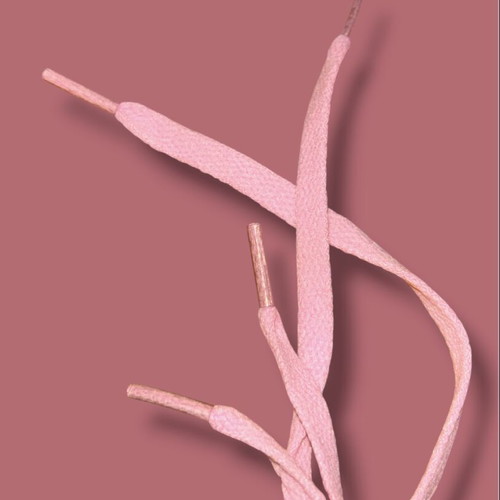 Pink shoelaces new, 110cm