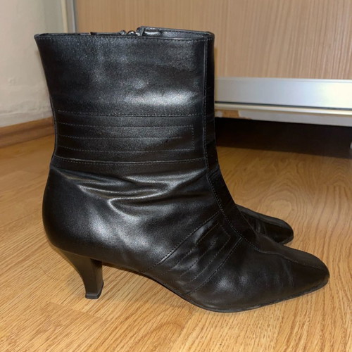 Boxer leather shoes used, size 39, boots