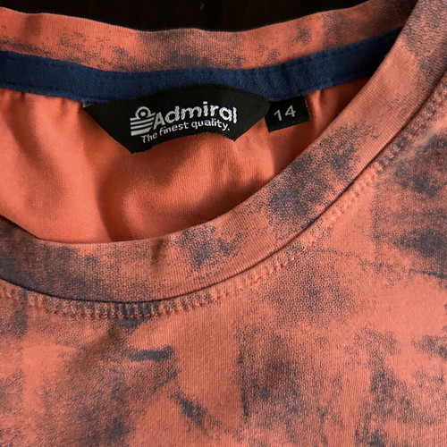 Admiral T Shirt almost like new, multicolor, size M