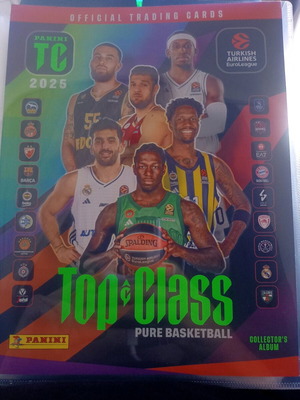 200 μονές κάρτες euroleague top class 2025.