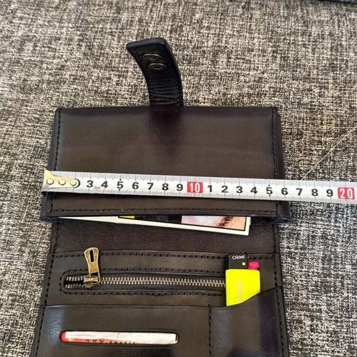 Handmade leather tobacco pouch new