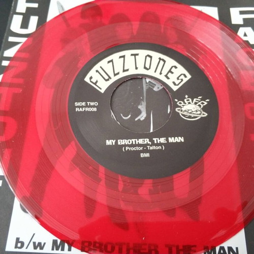 Fuzztones Face Of Time / My Brother The Man 7" red vinyl like new