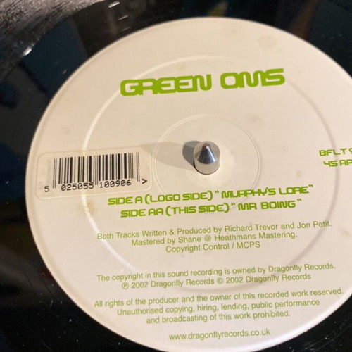 Psychedelic trance record used, electronic genre
