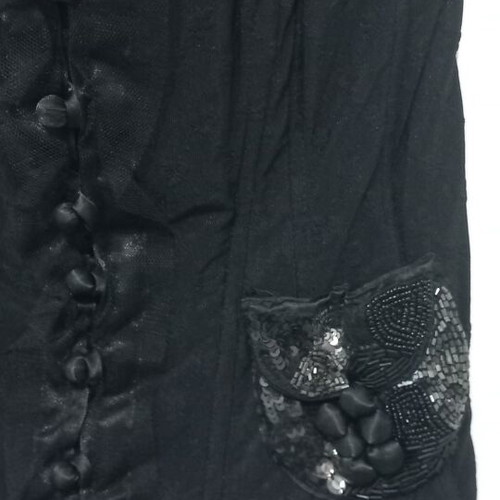 Corset bustier new, size M, black with boning