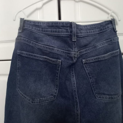 Sinsay jeans No 42 like new, mid-rise, blue, size XL