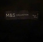 Marks & Spencer skirt black new, size 36