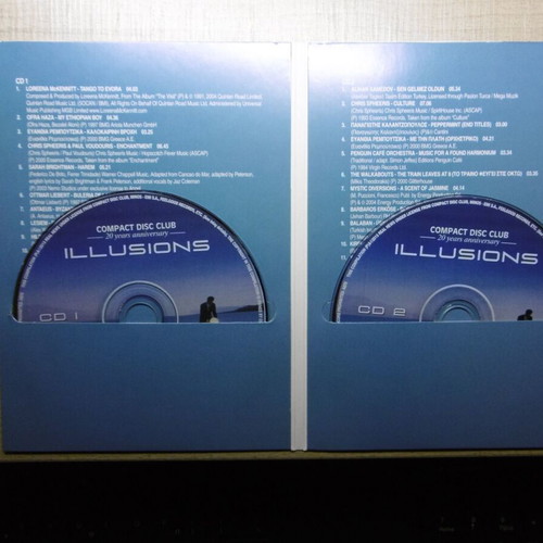 Compact Disc Club Illusions 2 CD like new