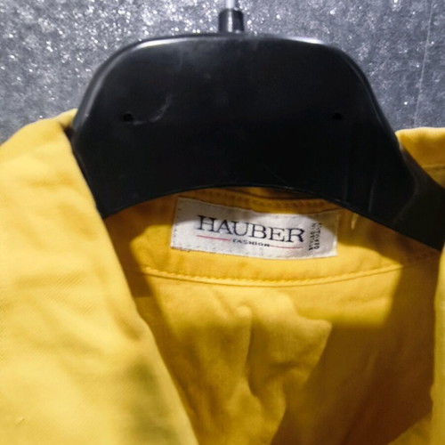 Hauber vintage yellow shirt like new