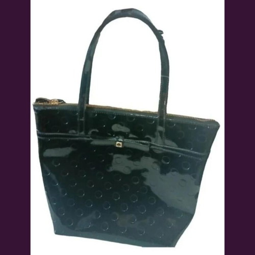 Kate Spade New York Patent Leather Tote bag used, black