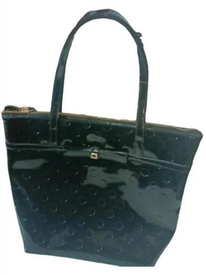 Kate Spade New York Patent Leather Tote bag used, black