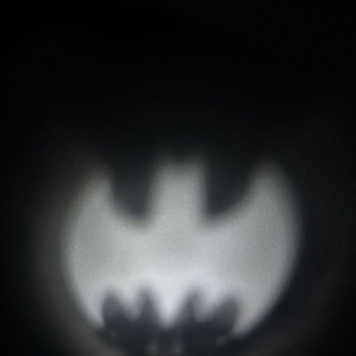 Batman collectible figure with light-up base, Auchan