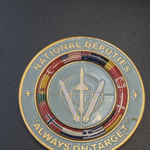 Challenge Coins NATO ESSM Seasparrow set like new