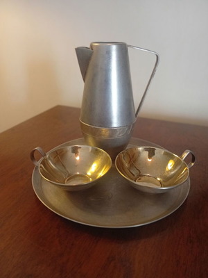 Vintage Melchior coffee set from Soviet Union like new