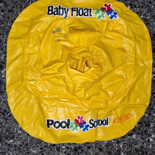 Intex Baby Float Swimtrainer used, for 1-2 years, yellow