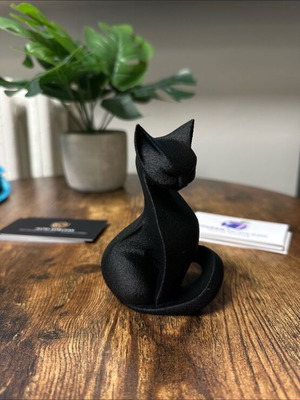 Decorative Cat Figurine refurbished