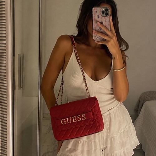 Guess crossbody bag, deep red