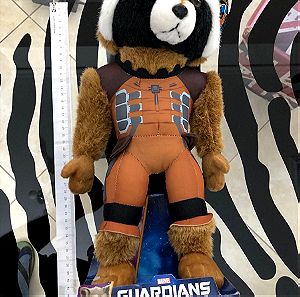 ROCKET RACCOON HUGE 16 inches PLUSH FIGURE TOY 2014 1st GUARDIANS OF THE GALAXY MOVIE NEW w TAG