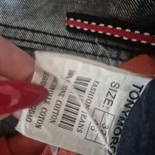 Men's jeans like new, size 46, blue