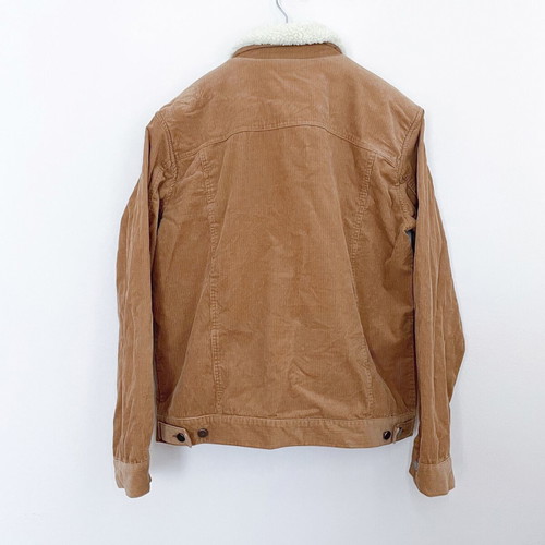 BoohooMAN Brown Corduroy Jacket Large used
