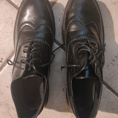 Oxford women's shoe used, black, size 39