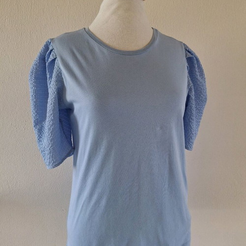 Stradivarius top size M like new, blue turquoise