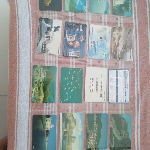Rare OTE phone cards pack from 1990s used, collectible