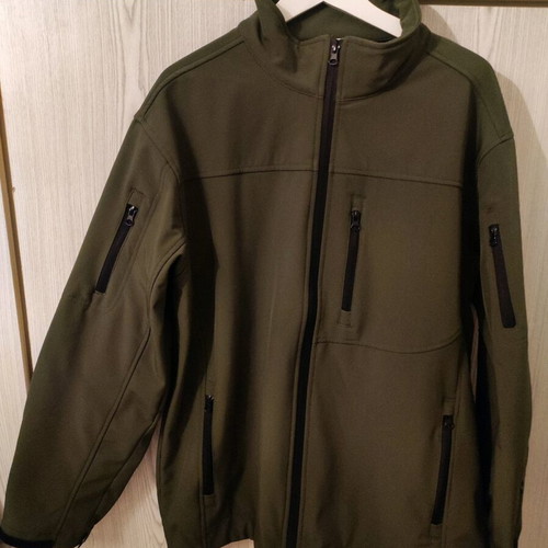 Unbranded handmade jacket new, size Large, khaki