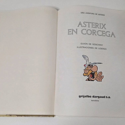 Asterix in Corsica Spanish edition like new