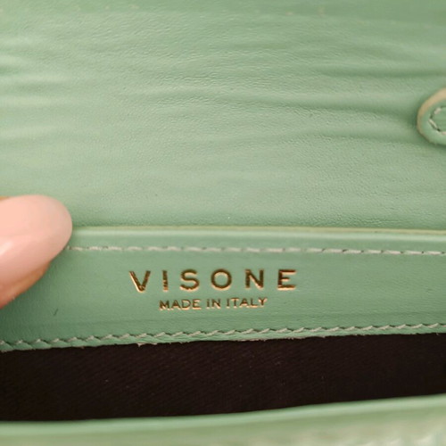 Visone small shoulder bag like new, mint color