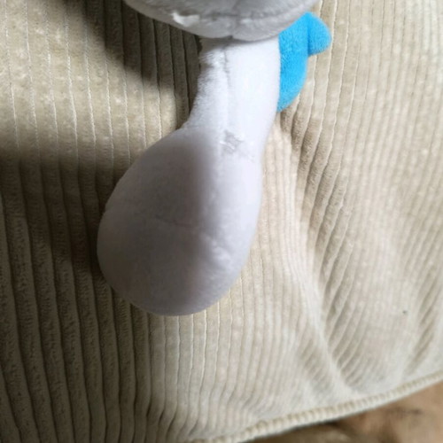 Smurf plush used