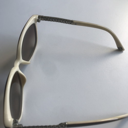 Gucci vintage sunglasses used, beige and brown with defect