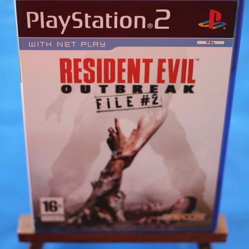 Resident Evil Outbreak File #2 PlayStation 2 like new, complete UK version