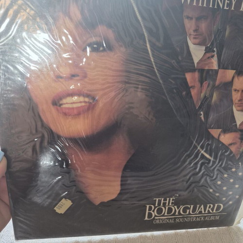 Vinyl records used, pack of 2 including The Bodyguard soundtrack and Anastasia