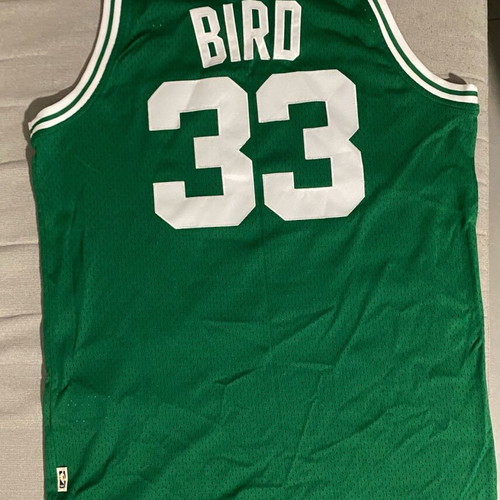 Celtics Bird jersey size medium like new, authentic